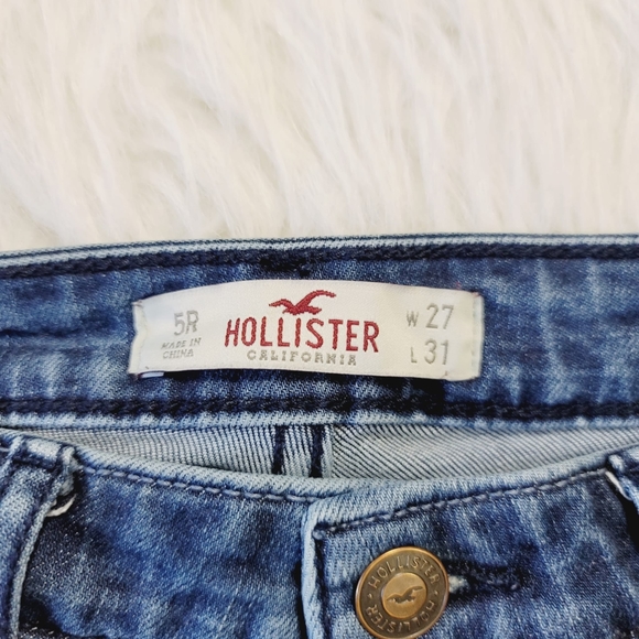 Hollister Womens Medium Blue Skinny Jeans - Picture 4 of 4